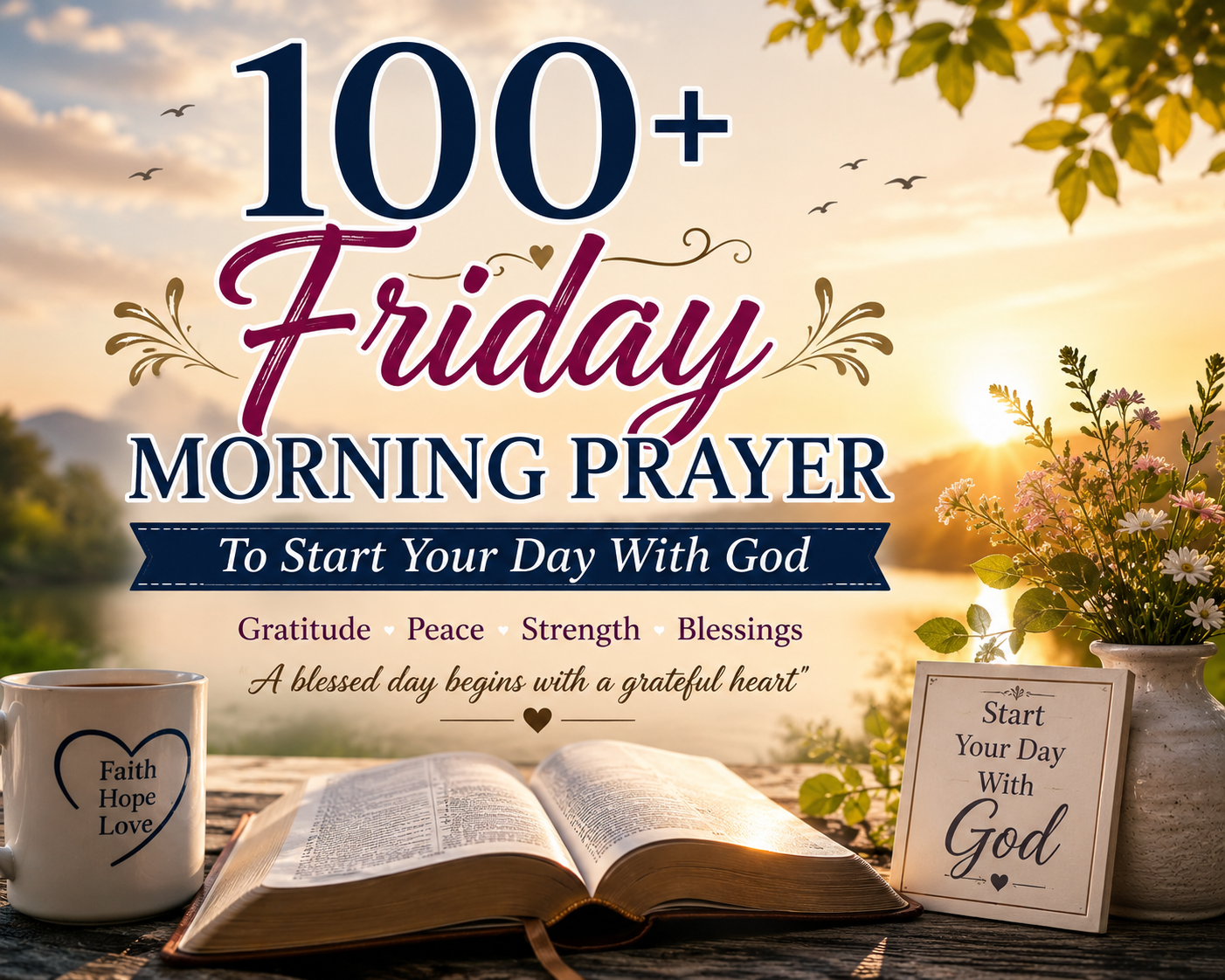 Friday Morning Prayer to start your day with GOD