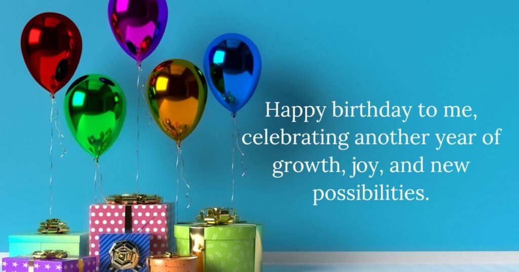 Best Happy Birthday Wishes to Myself