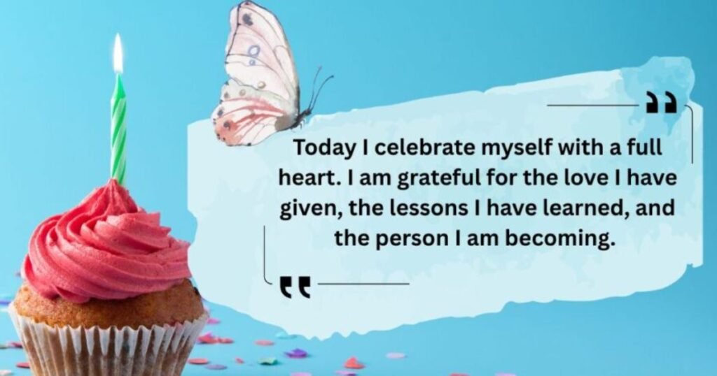 Birthday Wishes to Myself Celebrating Self-Worth