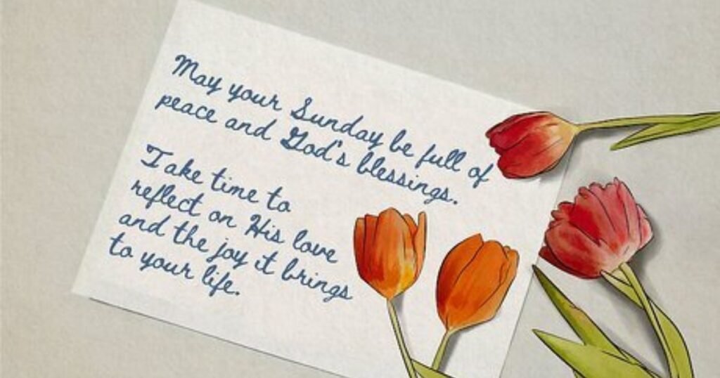 Happy Sunday Blessings Images