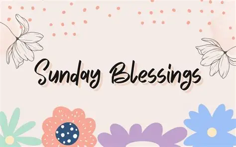 Sunday blessings images to share peace