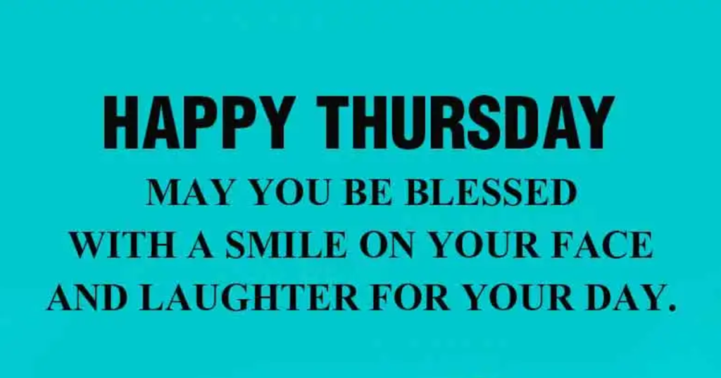 Thursday Blessings Quote
