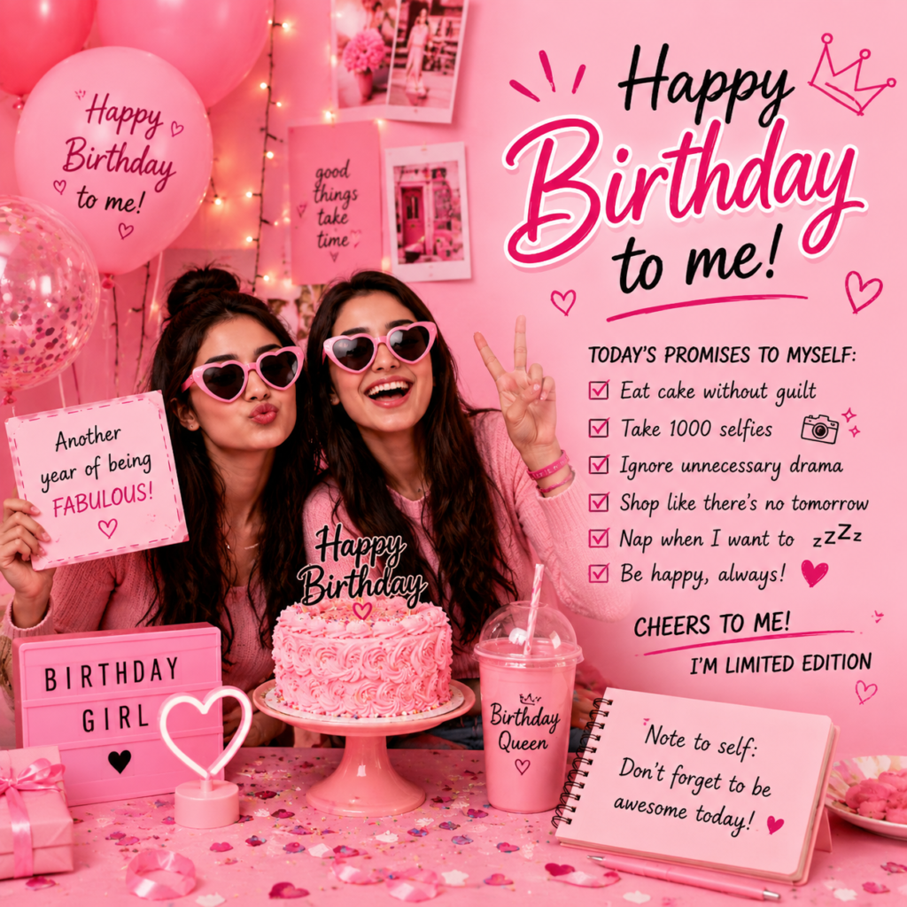 Funny Birthday Wishes to Myself