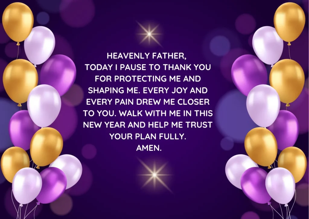 Touching Birthday Prayer for Myself