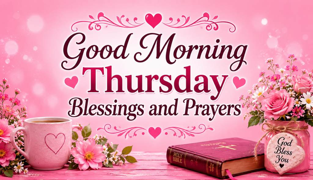 Good Morning Thursday Blessings and Prayers