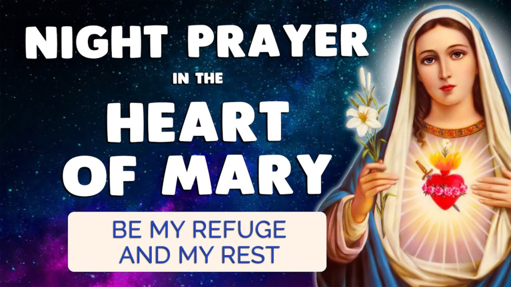 Grateful Evening Prayer Mother Mary