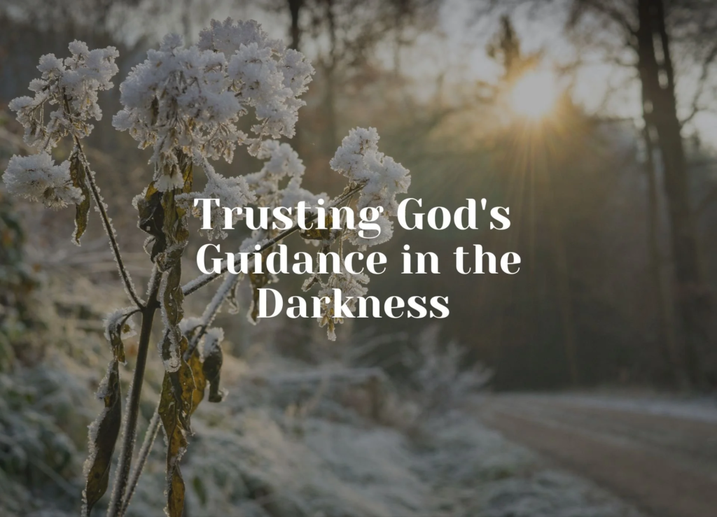 A Prayer for God’s Guidance
