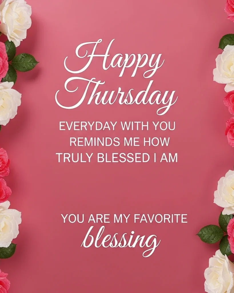 Short and Sweet Thursday Blessings