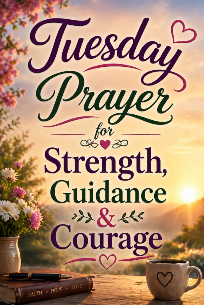  Tuesday Prayer For Strength Blessings