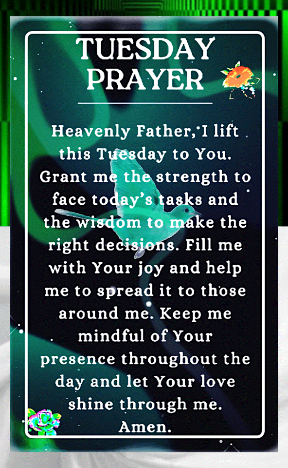  Gratitude Prayer Tuesday Blessings