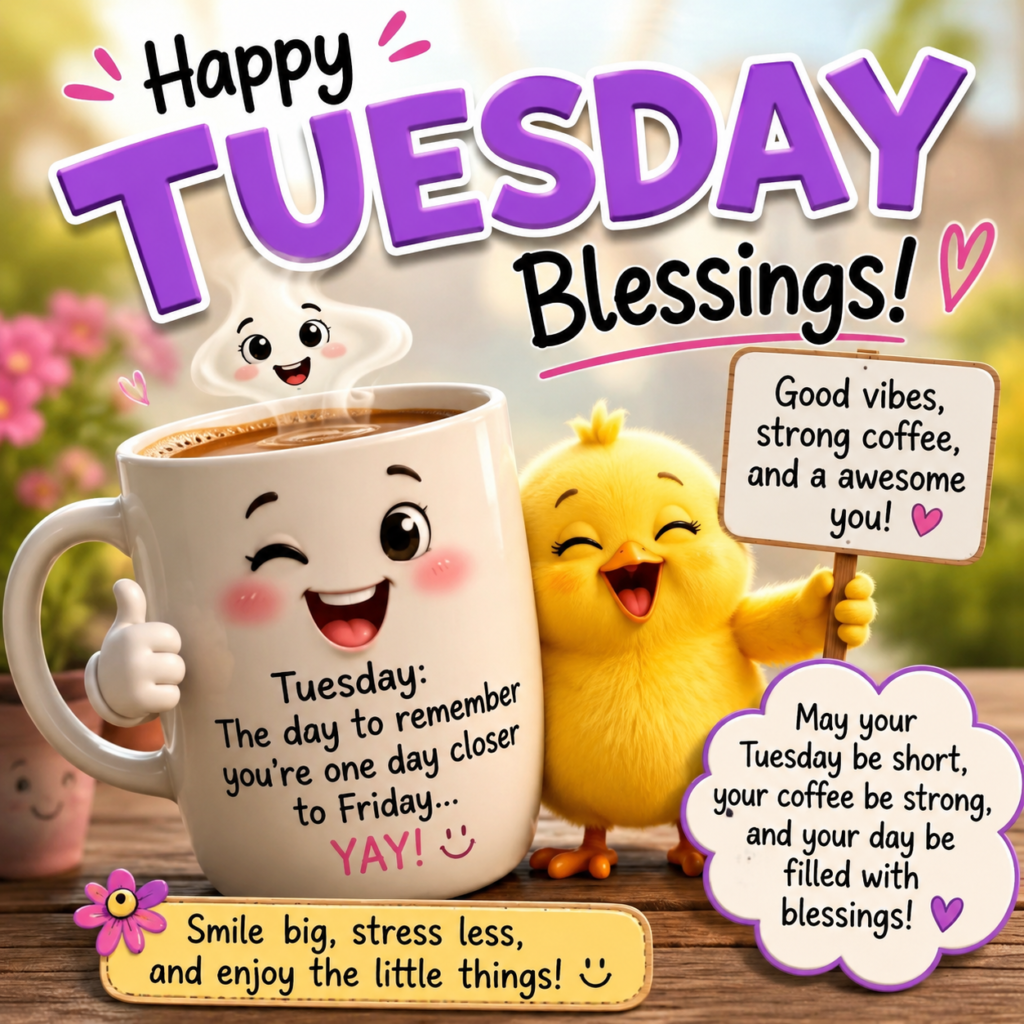 Funny Tuesday Blessings