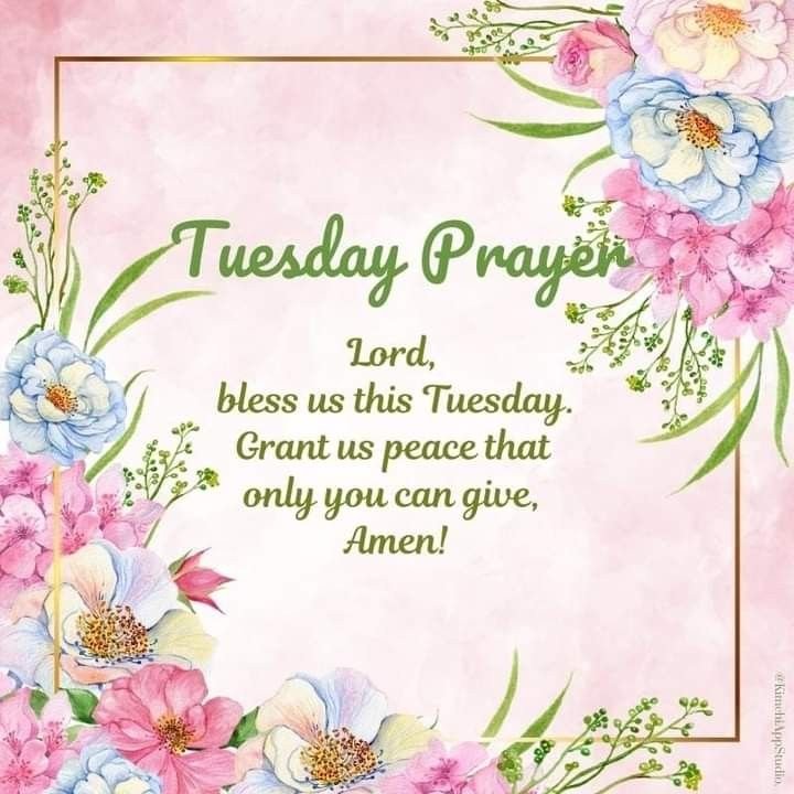 Tuesday Prayers