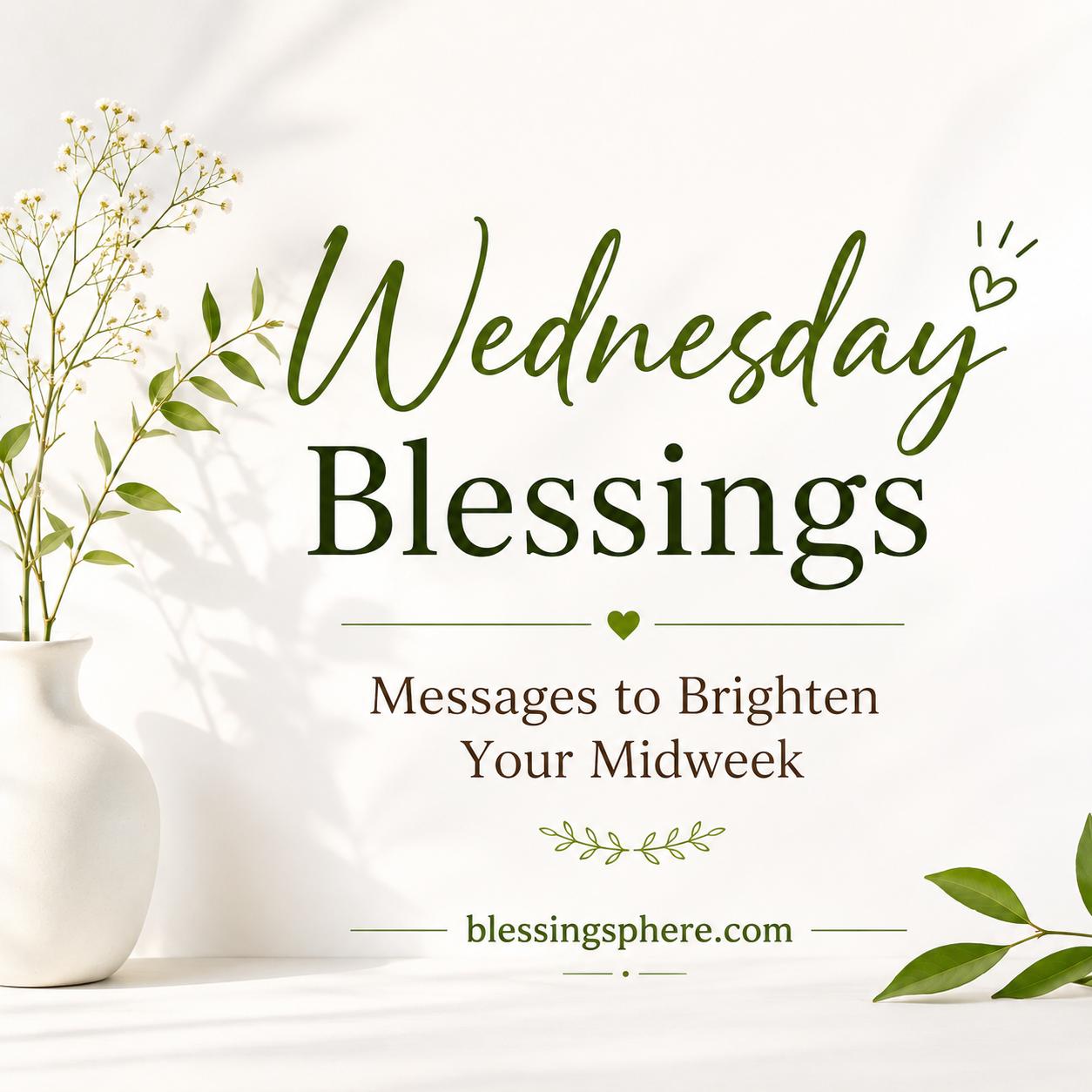 250+Wednesday Blessings: Messages to Brighten Your Midweek