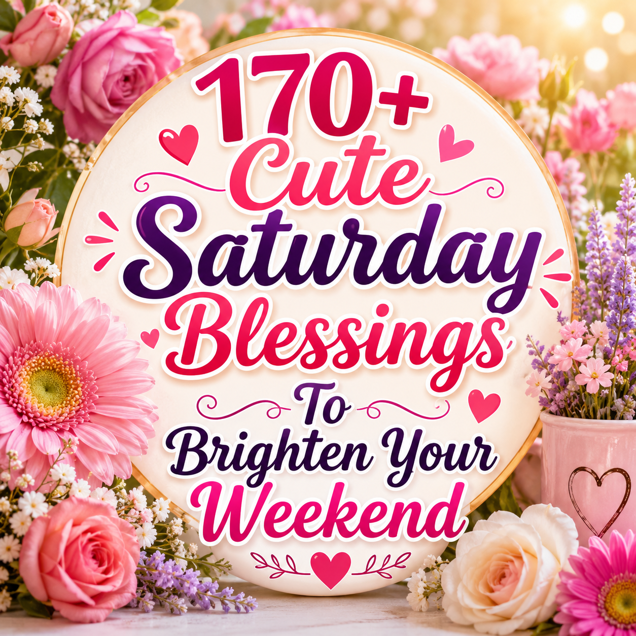 170+Cute Saturday Blessings To Brighten Your Weekend