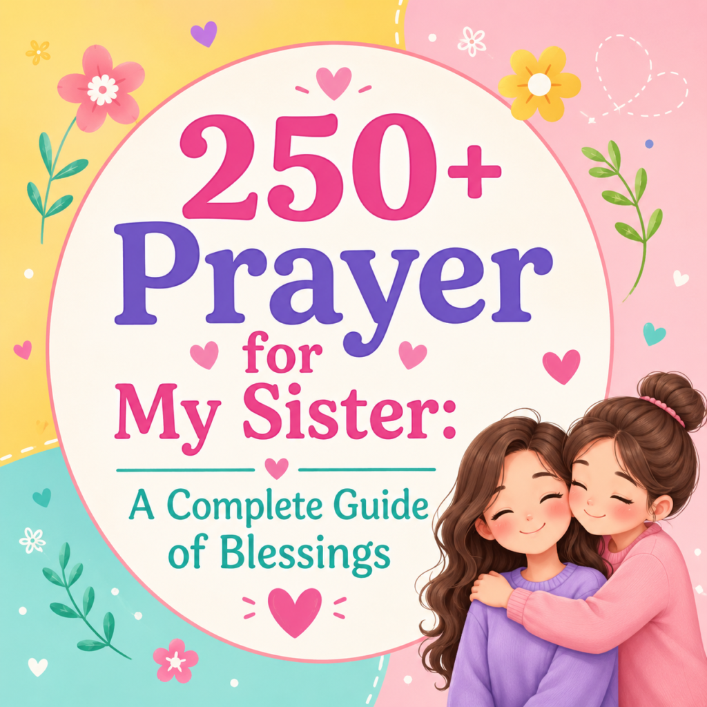 250+ Prayer for My Sister: A Complete Guide of Blessings