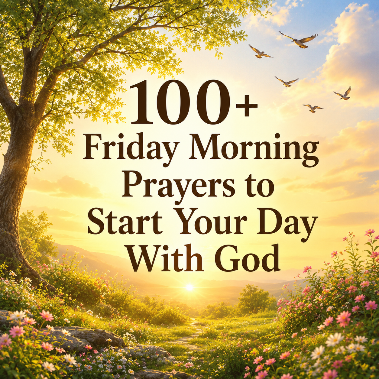 100+ Friday Morning Prayers to Start Your Day With God
