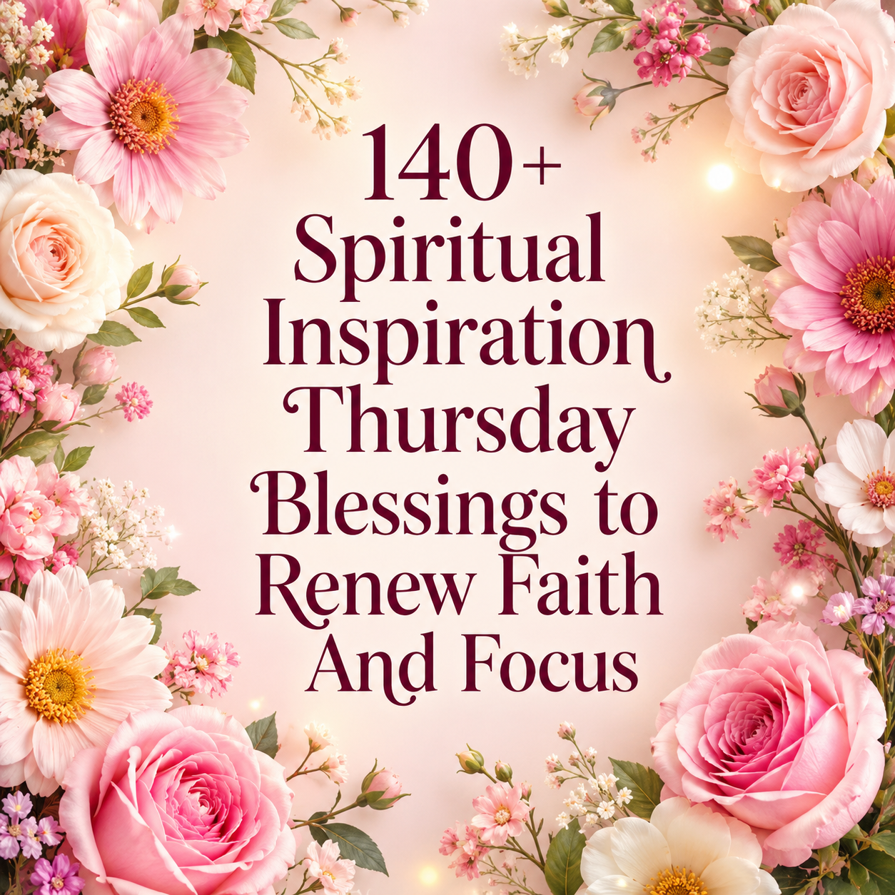 140+Spiritual Inspiration Thursday Blessings to Renew Faith And Focus
