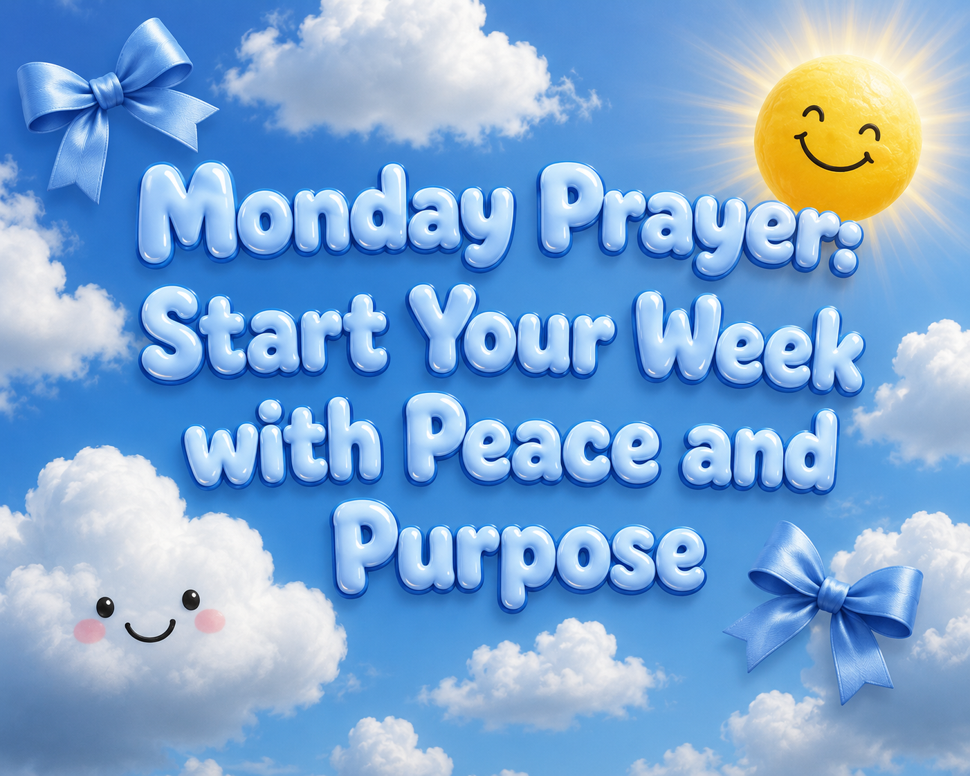 Monday Prayer: Start Your Week with Peace and Purpose