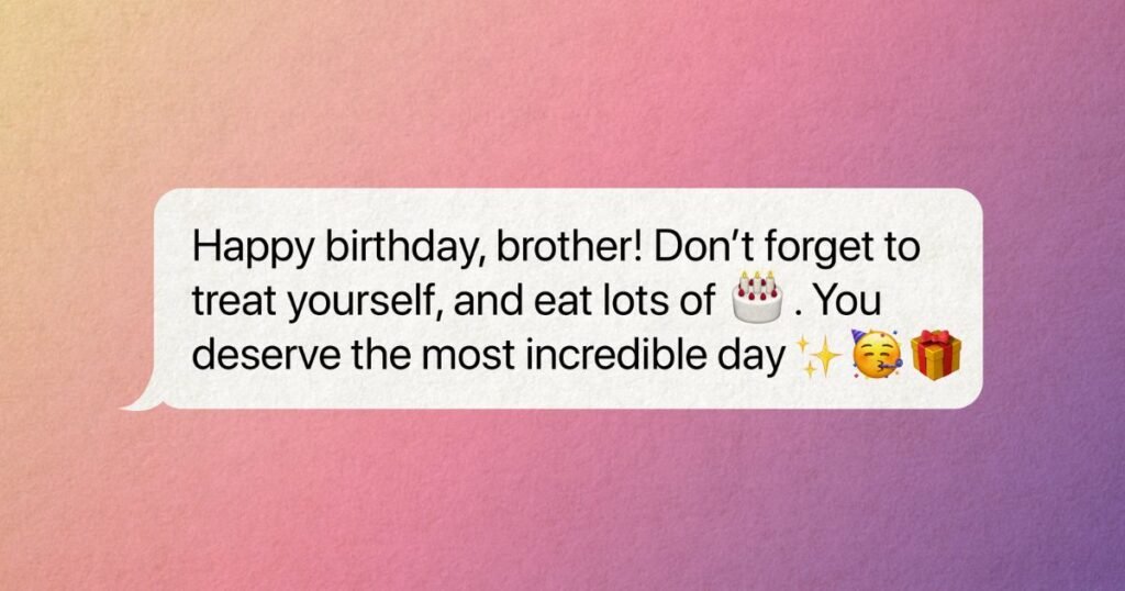 Christian Birthday Wishes for Brother
