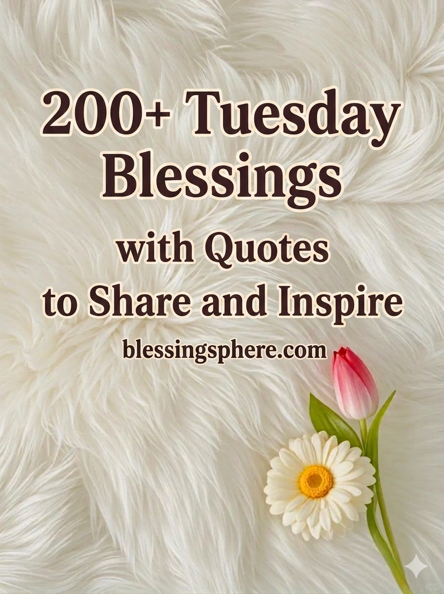 200+Tuesday Blessings with Quotes to Share and Inspire