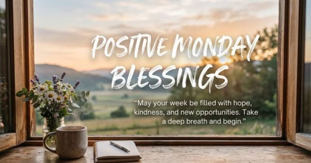 Positive Monday Blessings