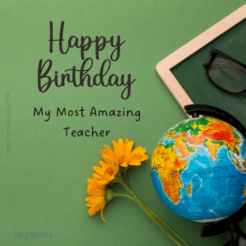 Christian Birthday Wishes for Teachers or Mentors