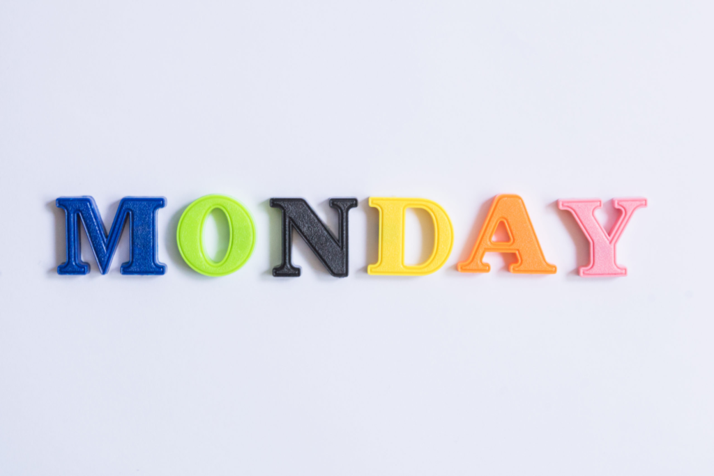 Monday Morning Blessings