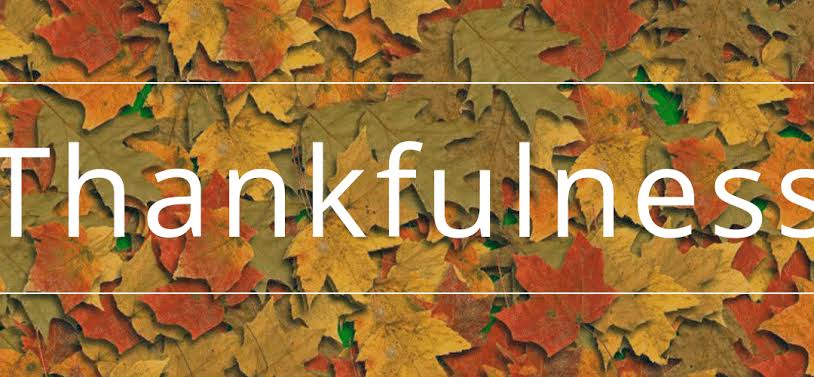Thankfulness As The Day Ends