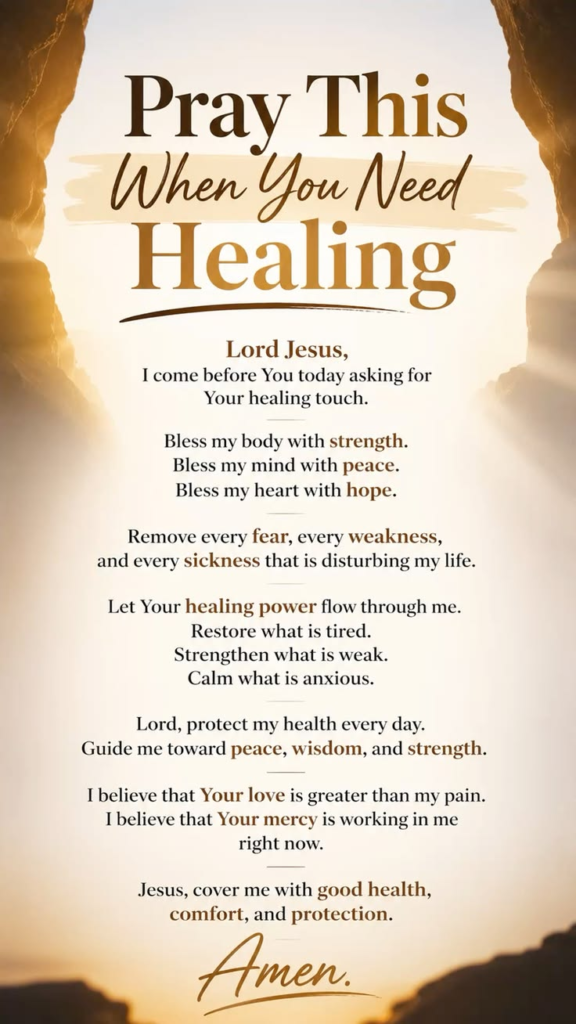Healing Surgery Prayers for Friend