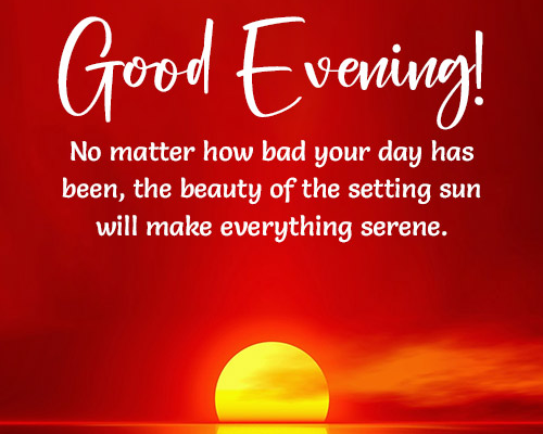 Good Evening Wednesday Blessings
