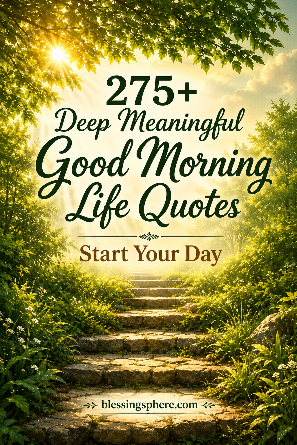275+ Deep Meaningful Good Morning Life Quotes Start Your Day