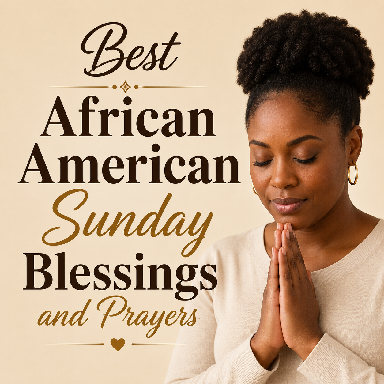 150+Best African American Sunday Blessings and Prayers