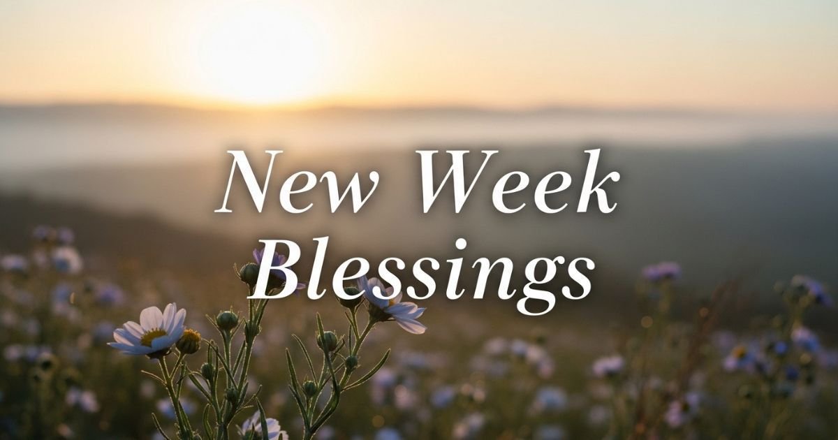 250+New Week Blessings: Powerful Wishes, Quotes, and Prayers