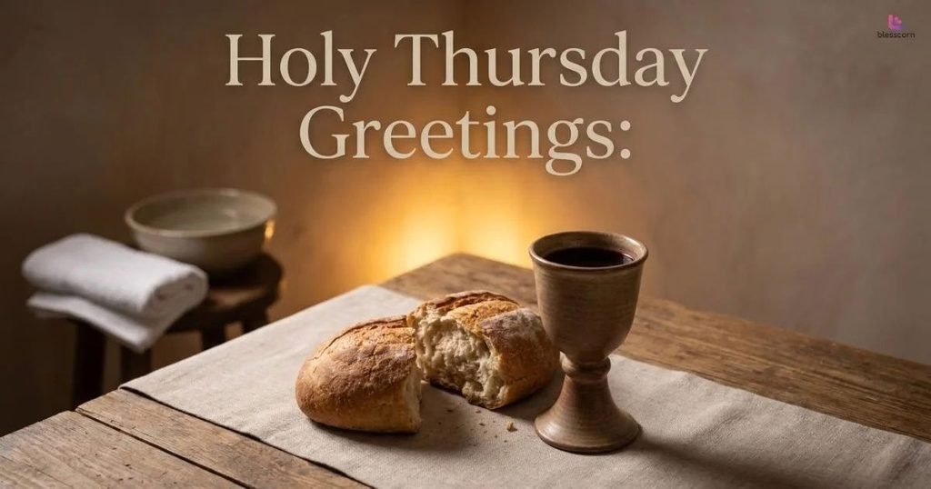 Short Holy Thursday Greetings